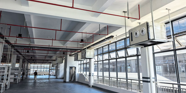 電動(dòng)工具生產(chǎn)車間，制冷降溫工程項(xiàng)目