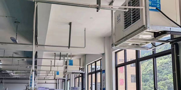 汽配廠生產(chǎn)車間，整體降溫工程項(xiàng)目